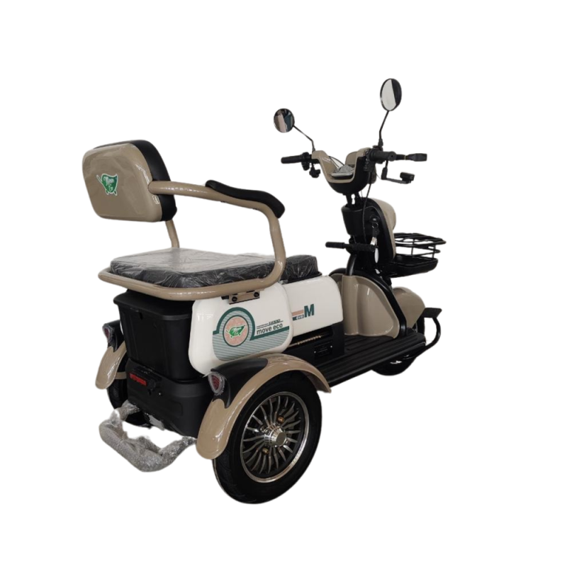 Elektrisches Dreirad für Personen MoveEco S1 Mini LIM 25KM/H Braun