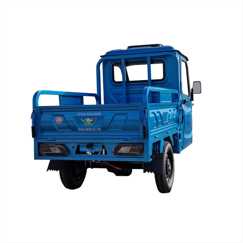 Elektro-Dreirad mit Kabine KH01 / 25 km/h Blau